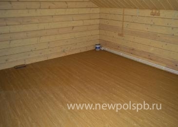 Укладка виниловой плитки «Tarkett Lounge», керамического гранита «Kerama Marazzi» в СНТ Балтиец-38, 38 км Выборгского шоссе.